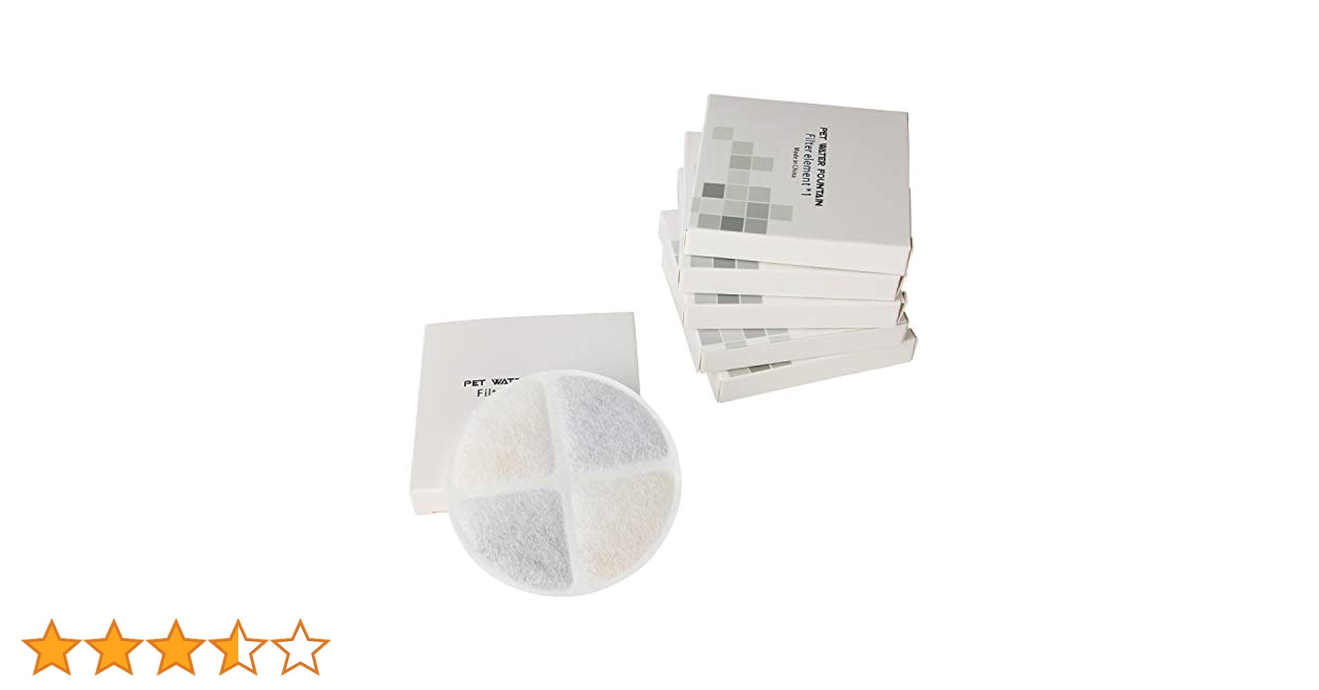 Amazon.co.jp: NPET 交換用フィルター WF010 / WF030用 1セット6
